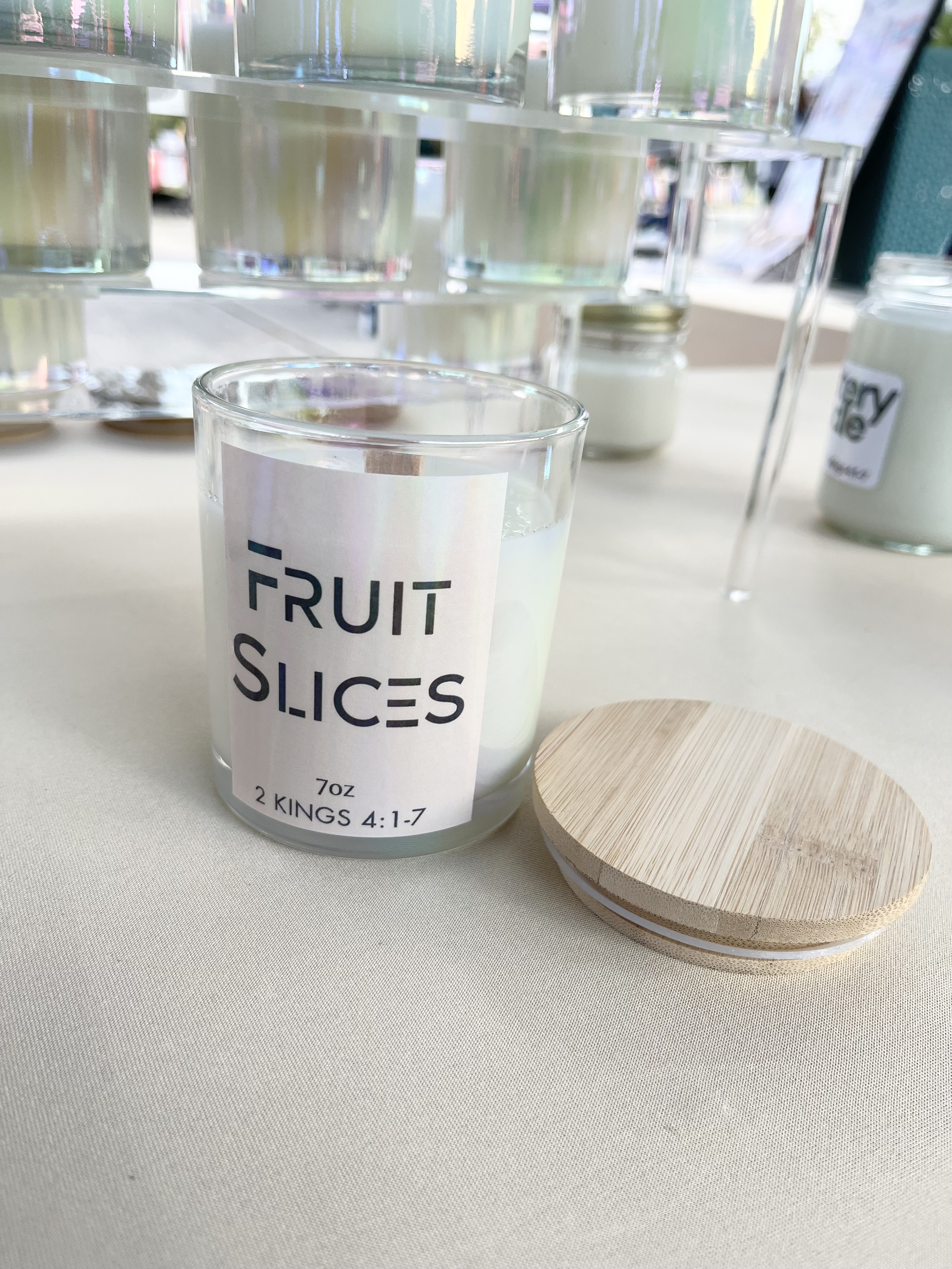 Luxury Candle | Fruit Slices | 100% Soy Wax