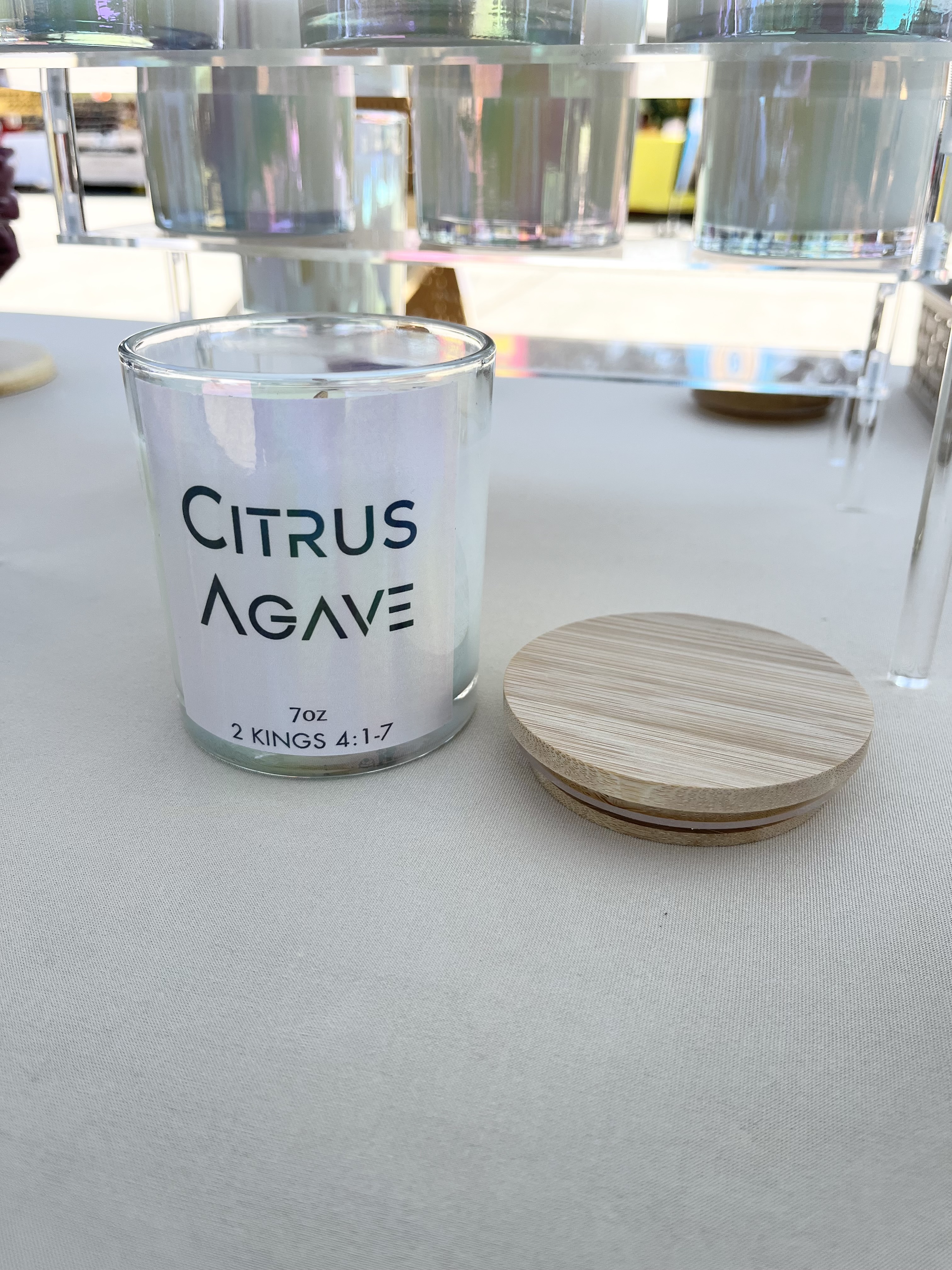 Luxury Candle | Citrus Agave | 100% Soy Wax