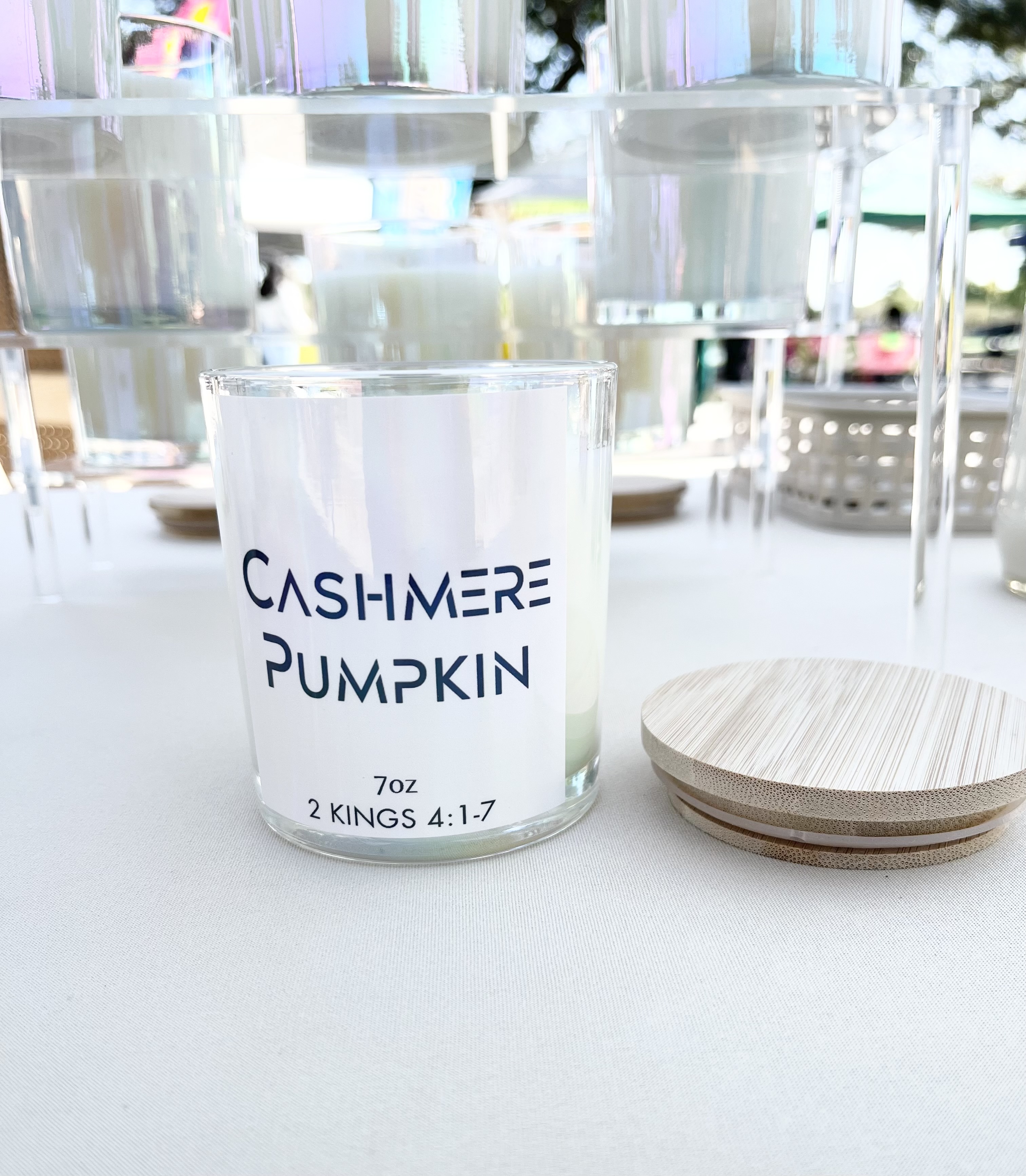 Luxury Candle | Cashmere Pumpkin | 100% Soy Wax