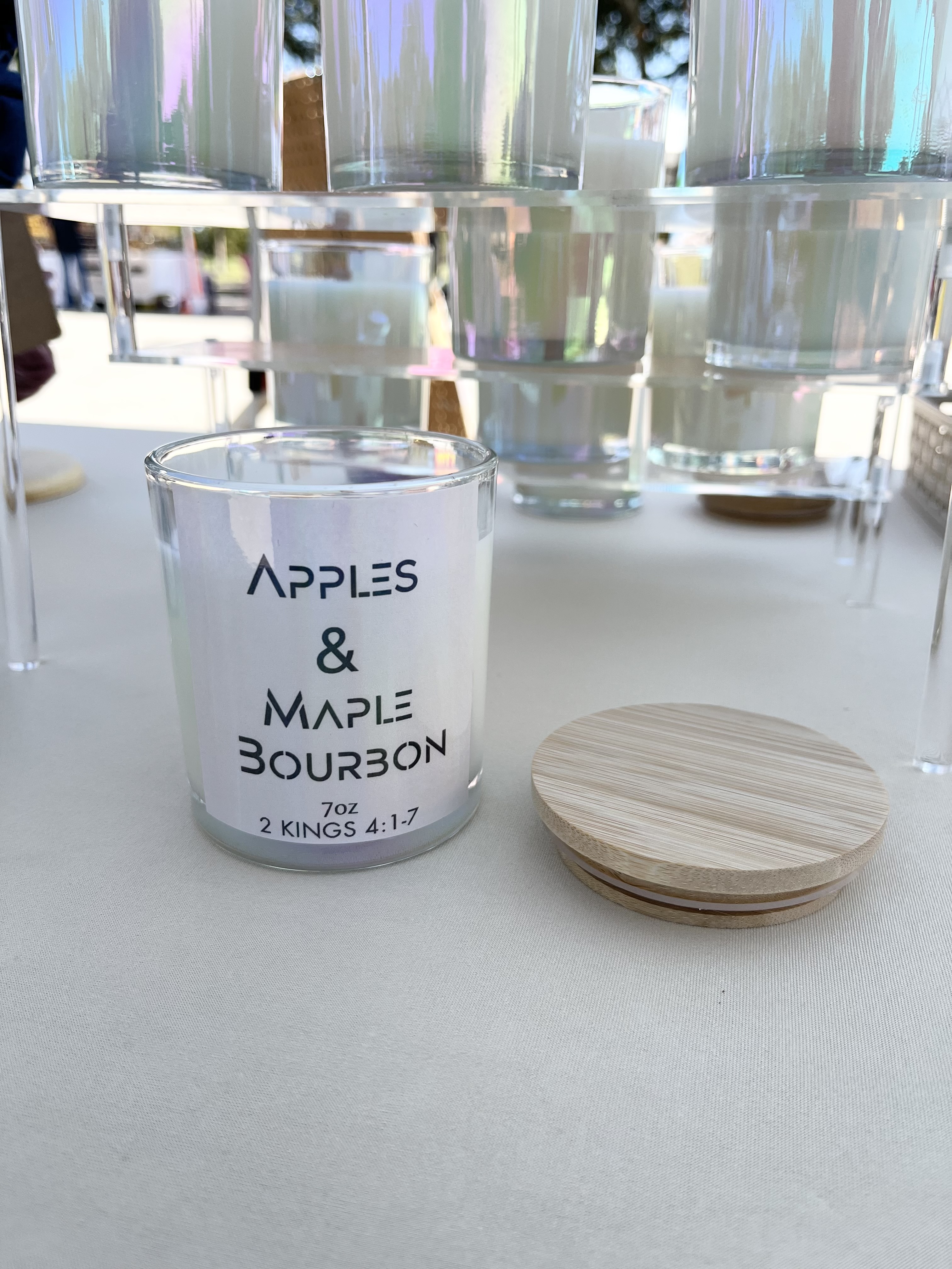 Luxury Candle | Apples & Maple Bourbon | 100% Soy Wax