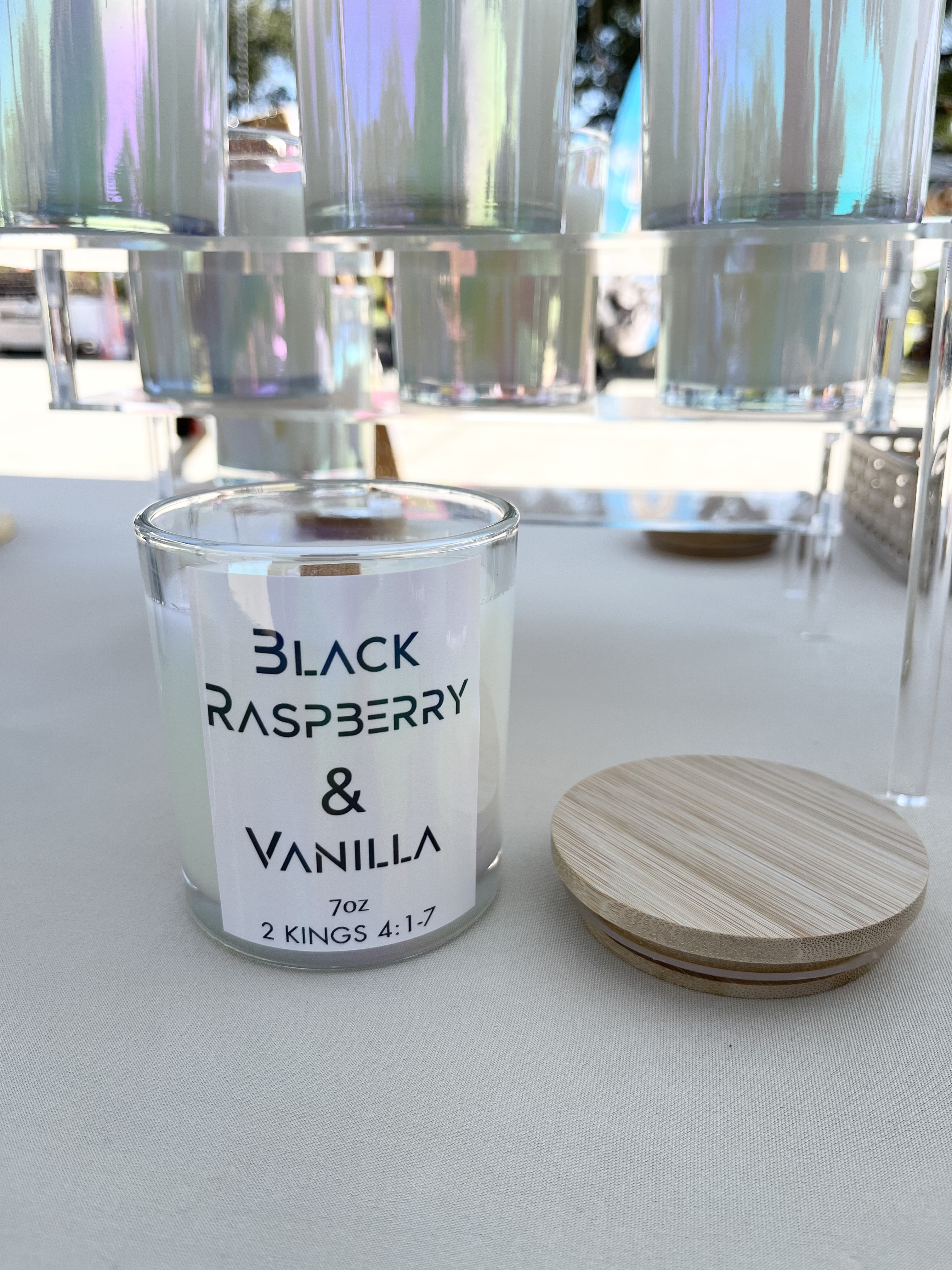 Luxury Candle | Black Raspberry & Vanilla | 100% Soy Wax