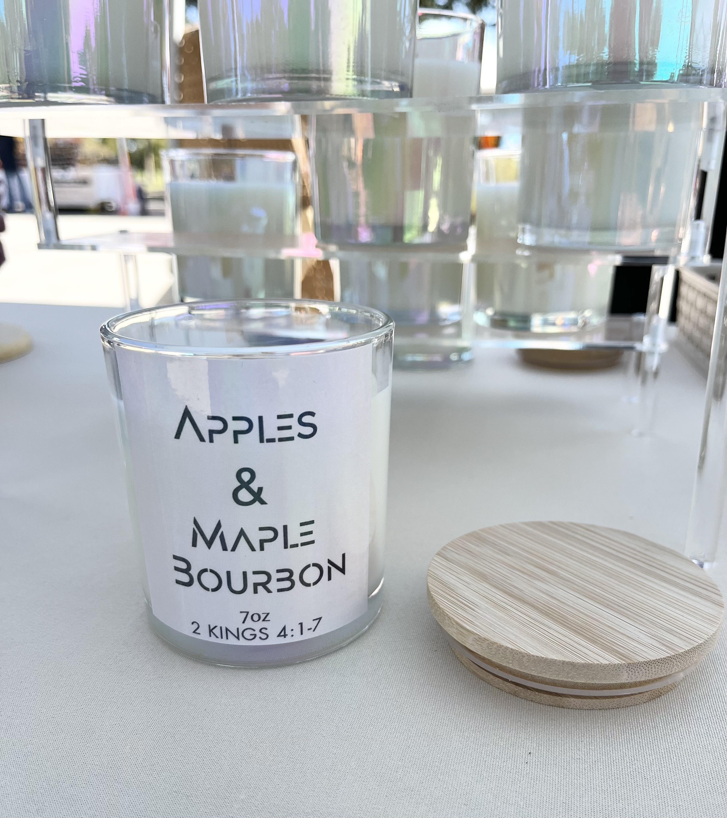Luxury Candle | Apples & Maple Bourbon | 100% Soy Wax