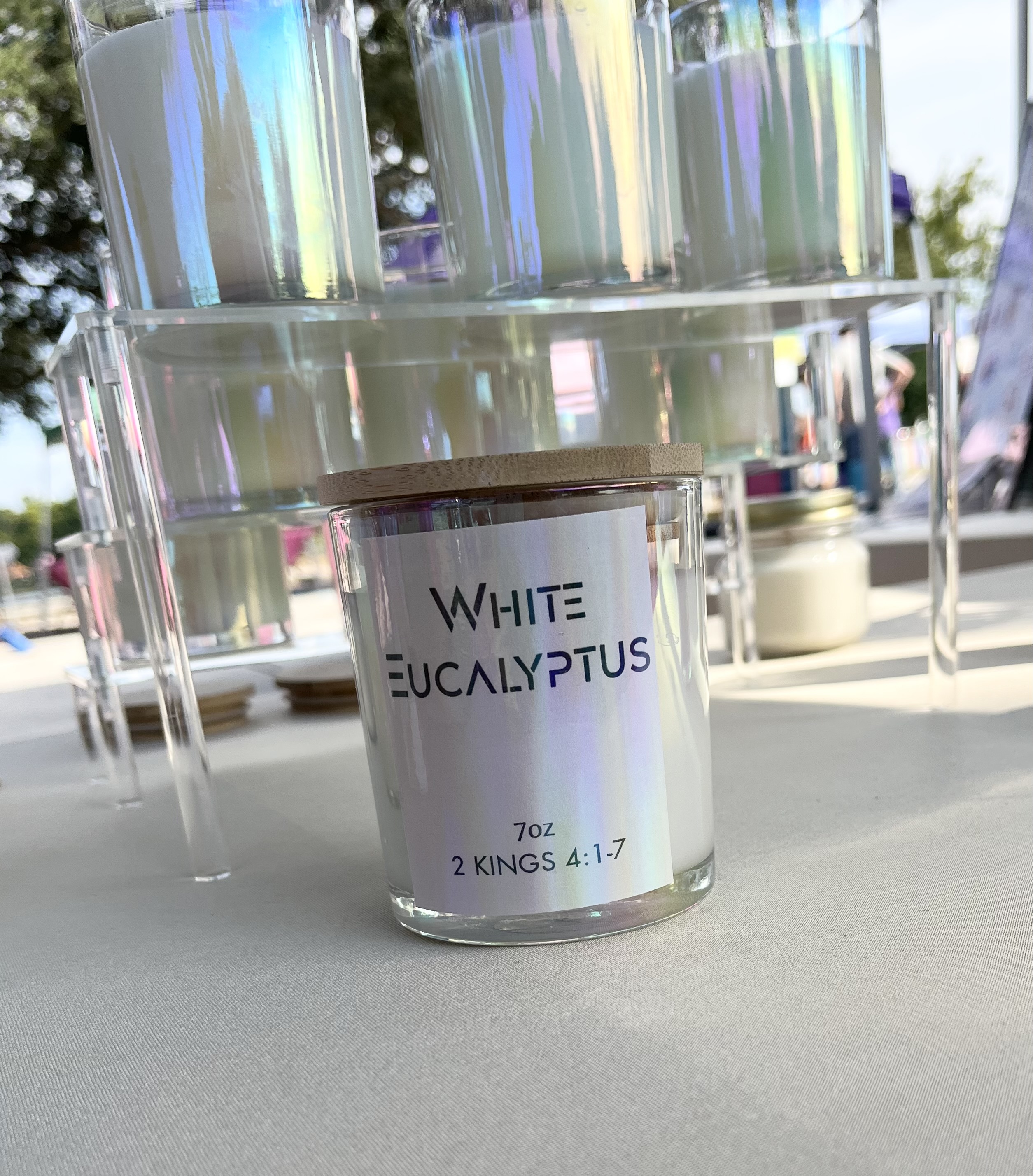 Luxury Candle | White Eucalyptus | 100% Soy Wax