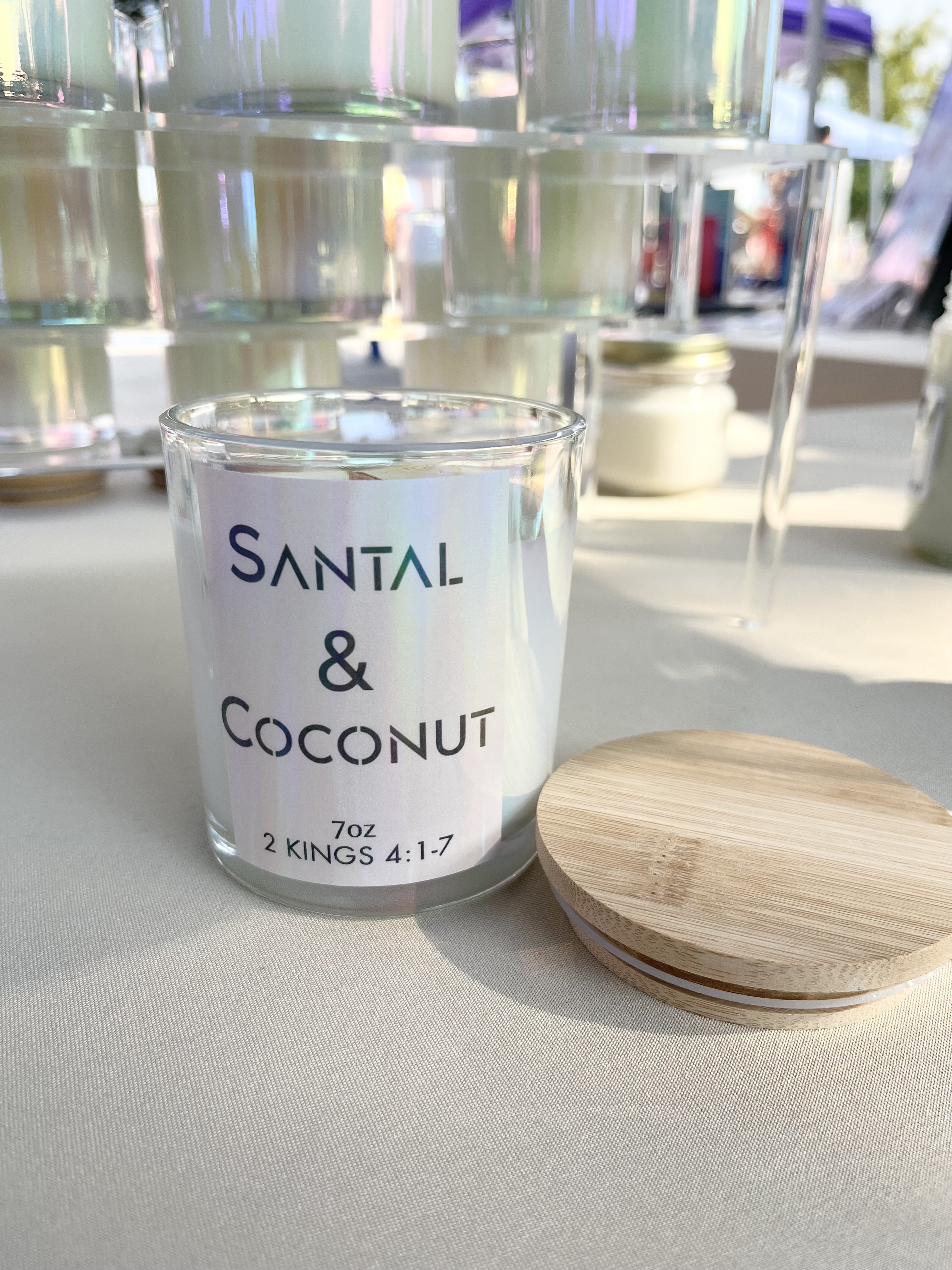 Luxury Candle | Santal & Coconut | 100% Soy Wax