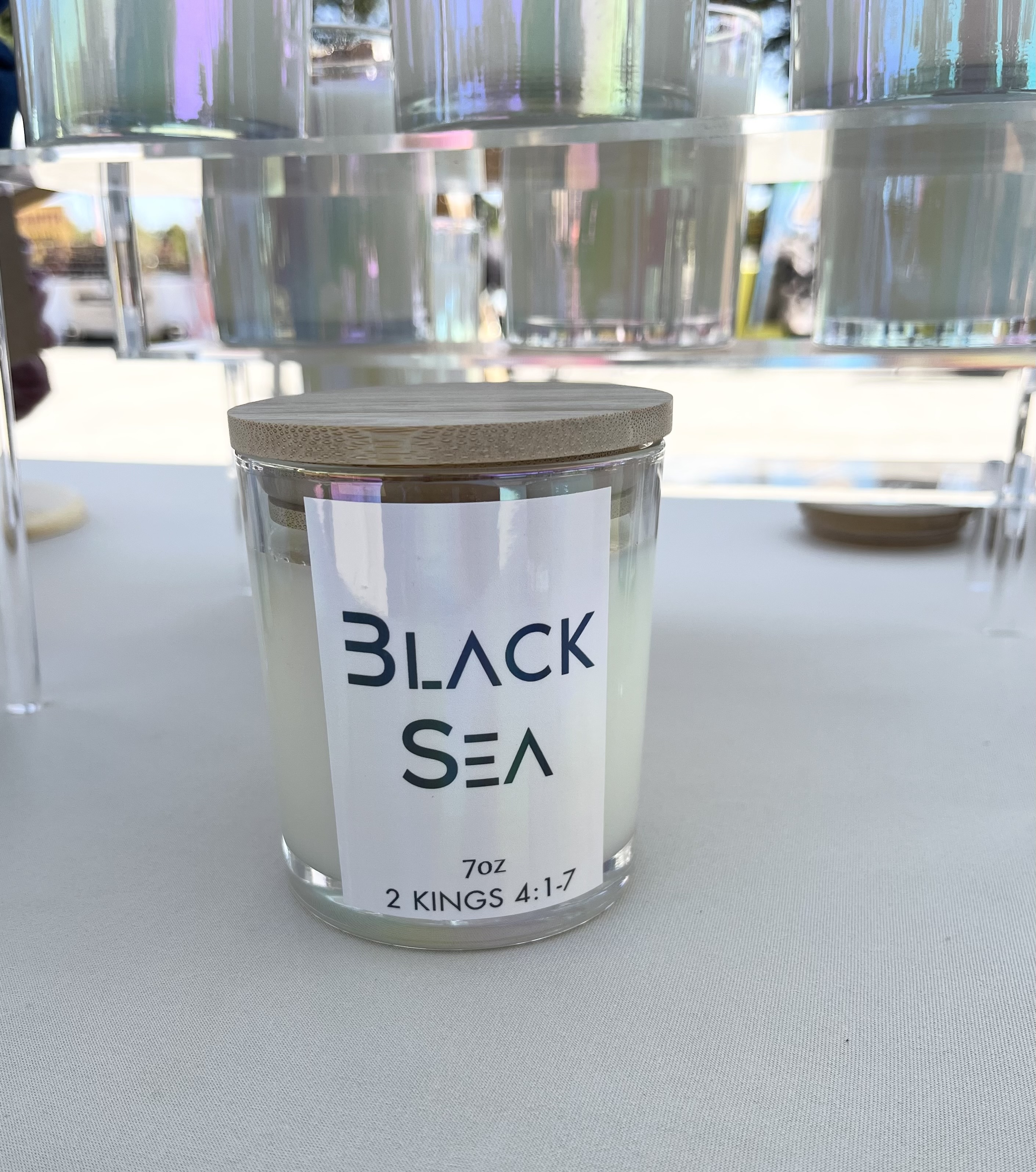 Luxury Candle | Black Sea | 100% Soy Wax