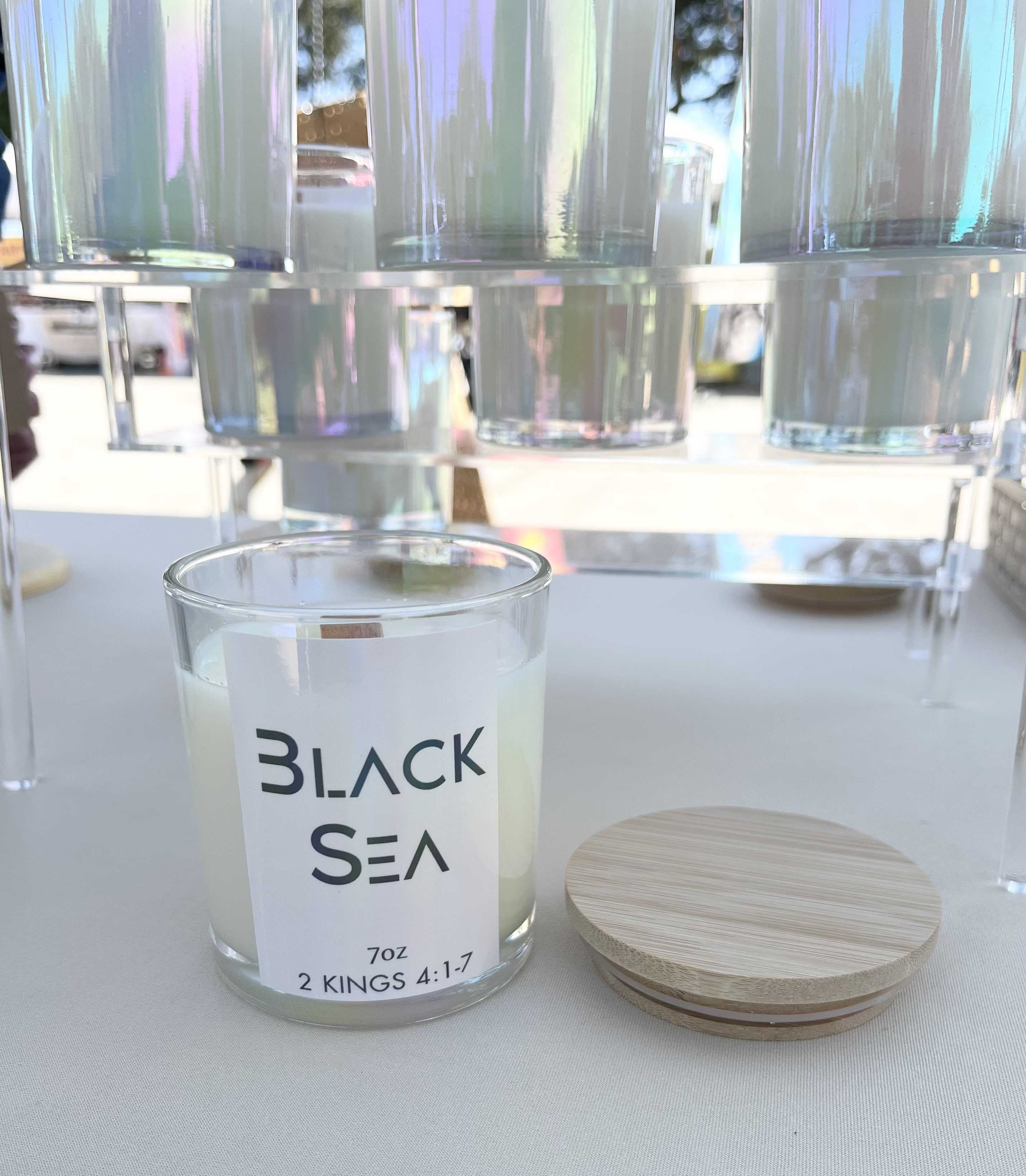 Luxury Candle | Black Sea | 100% Soy Wax