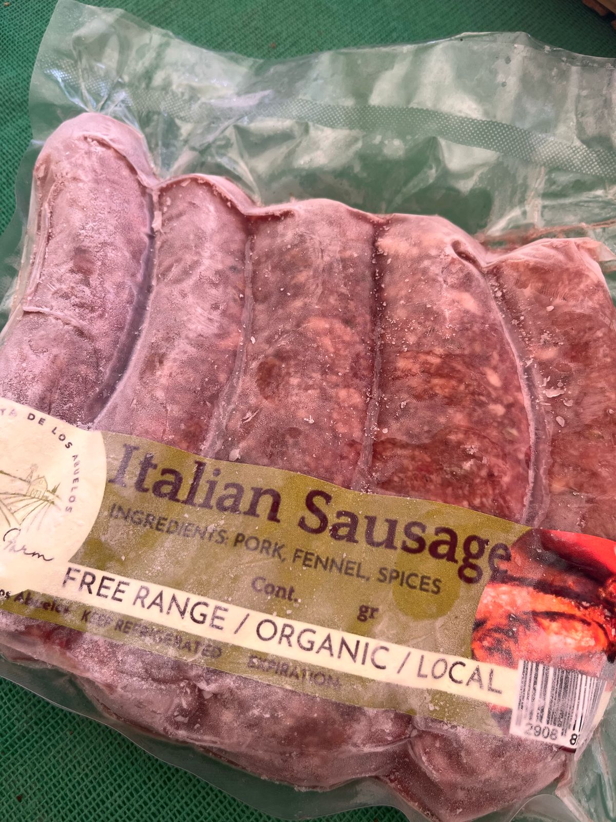 Italian Sausage / Salchicha Italiana 400 gr