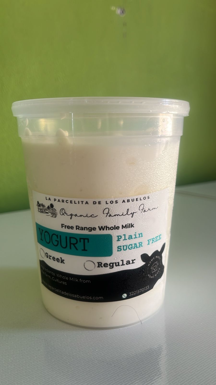 Plain Sugar-Free Greek Yogurt / Yogurt Griego 