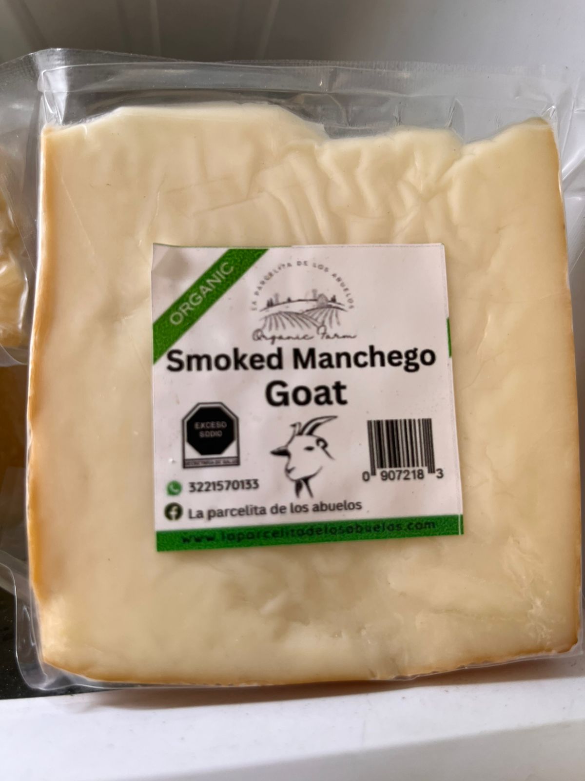 Smoked Manchego Goat Cheese 250gr