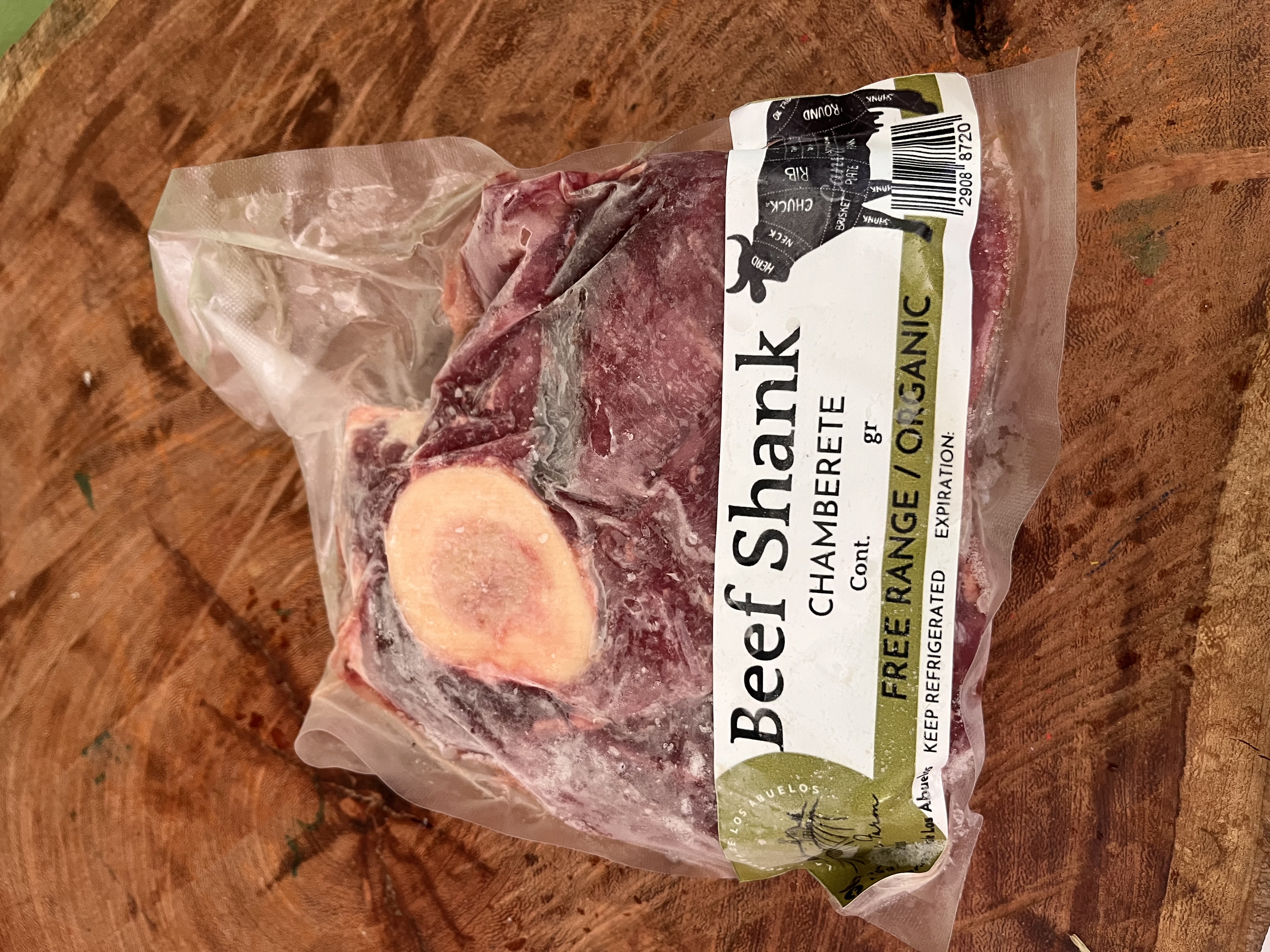 Frozen Beef Shank/ chamberete 500gr