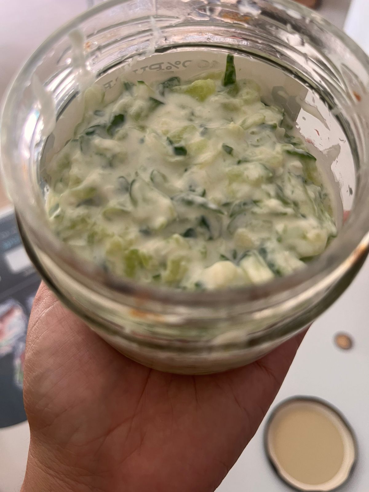 Artisanal Ranch Tzatziki – La Parcelita Style 300 gr / Tzatziki artesanal del rancho – al estilo La Parcelita 300 gr