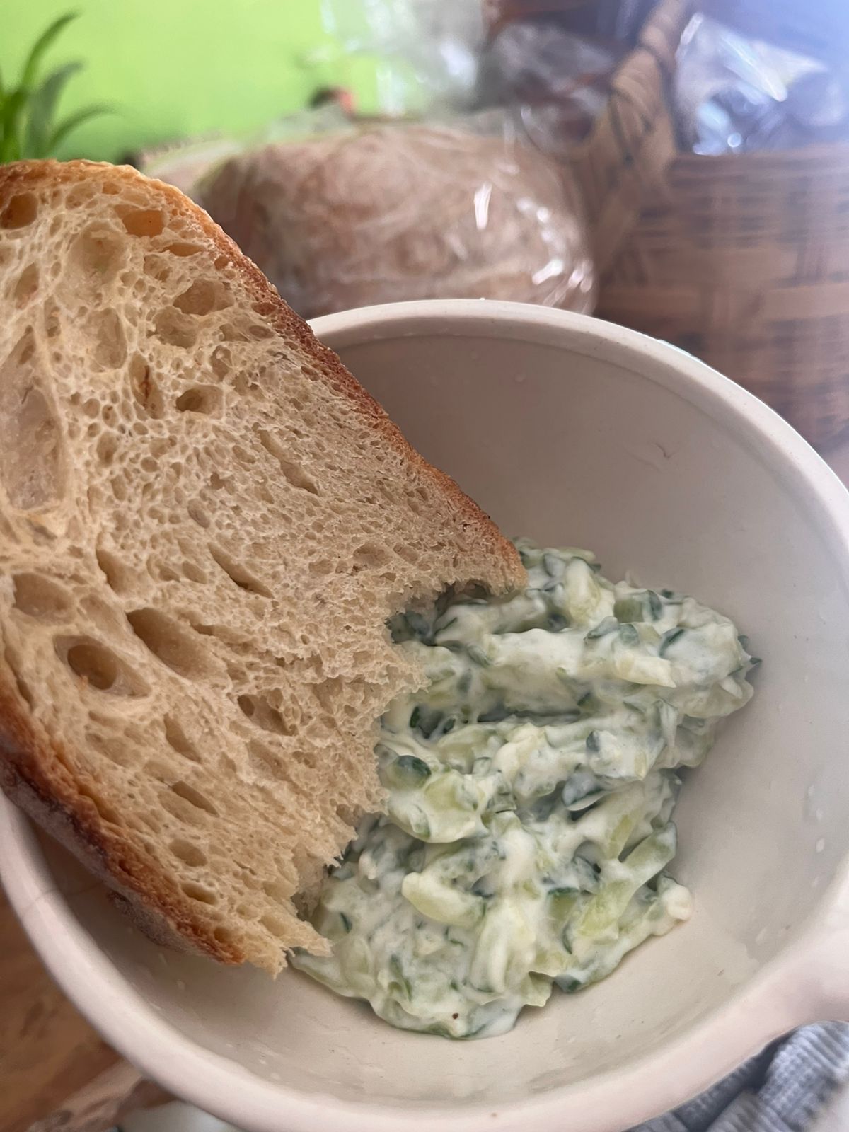 Artisanal Ranch Tzatziki – La Parcelita Style  300 gr   / Tzatziki artesanal del rancho – al estilo La Parcelita  300 gr