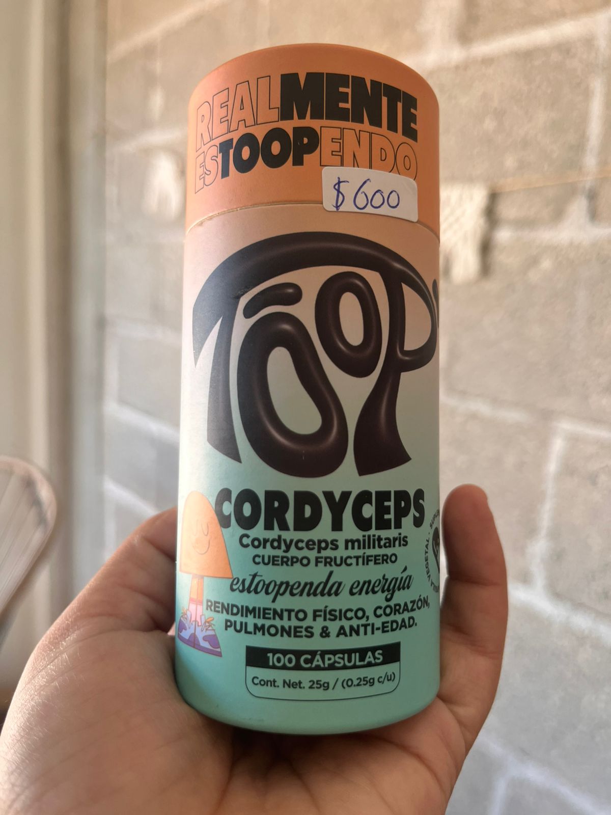 Cordyceps Militaris Capsules 100 pieces.