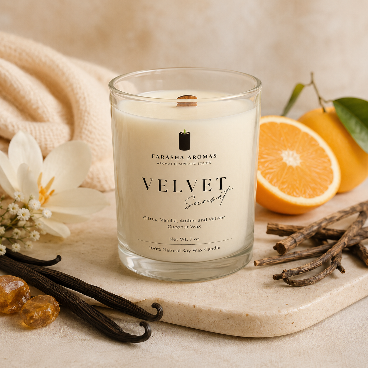 Velvet Sunset Candle