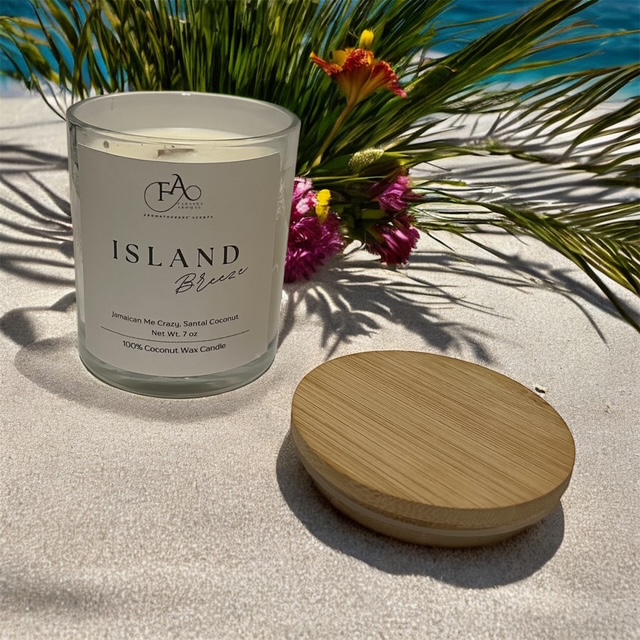 Island Breeze Scented Candle