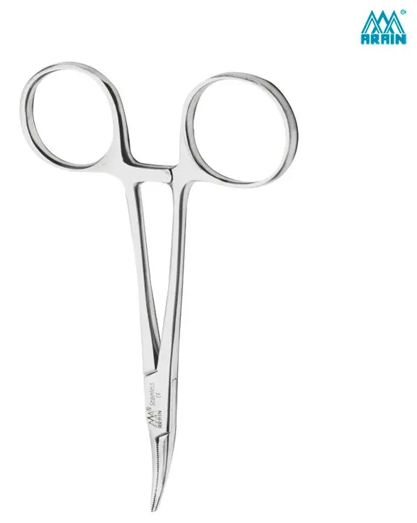  PINZA MOSCO CURVA 12.5 CM ARAIN