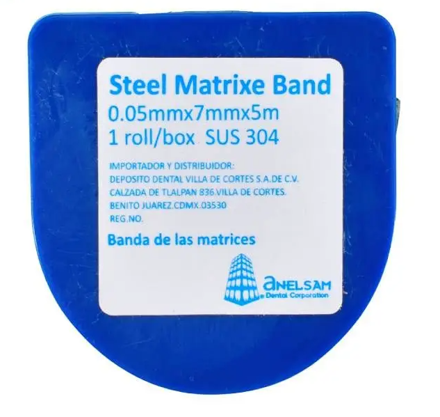 Banda de matriz de acero 
