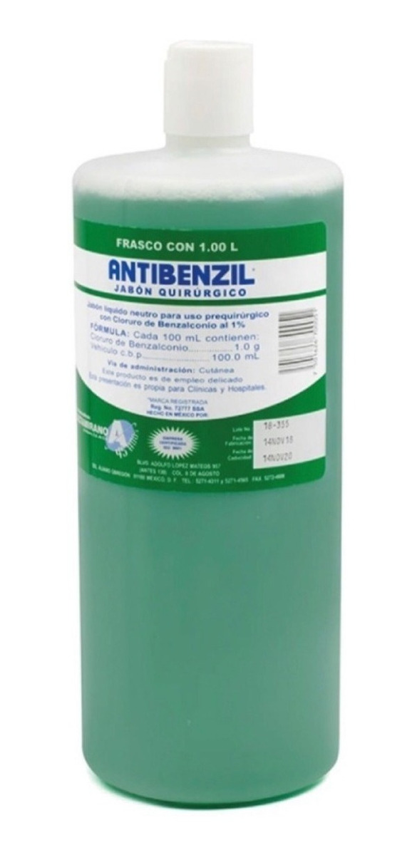 Antibenzil Jabón Quirúrgico