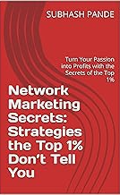 SHOP NOW 5 BEST SELLING BOOKS BY SUBHASH PANDE LIKE :NETWORK MARKETING SECRETS: STRATEGIES THE TOP 1% DON’T TELL YOU