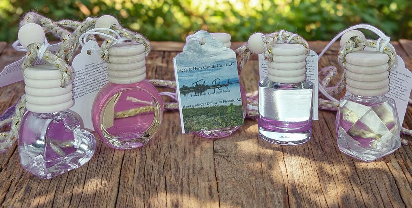 Glass Air Car Diffuser 8 mL / 0.27 fl. oz. (net weight)