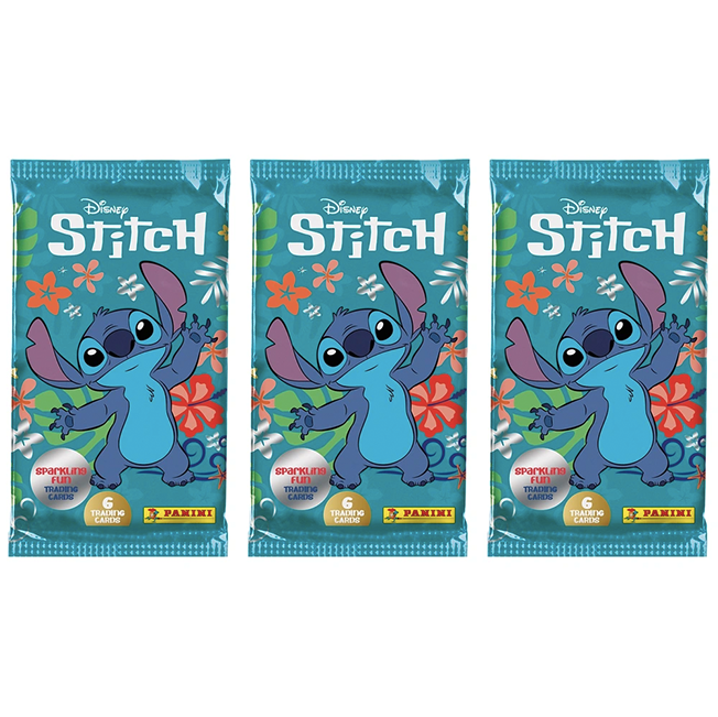 Disney Stitch Trading Card Collection – Official Starter Pack (Factory Sealed)