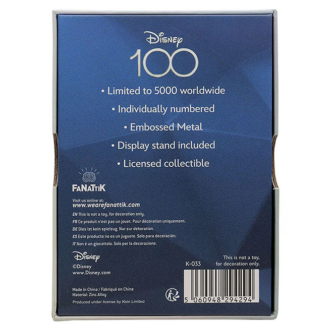 Mickey & Minnie Disney 100 Ingot