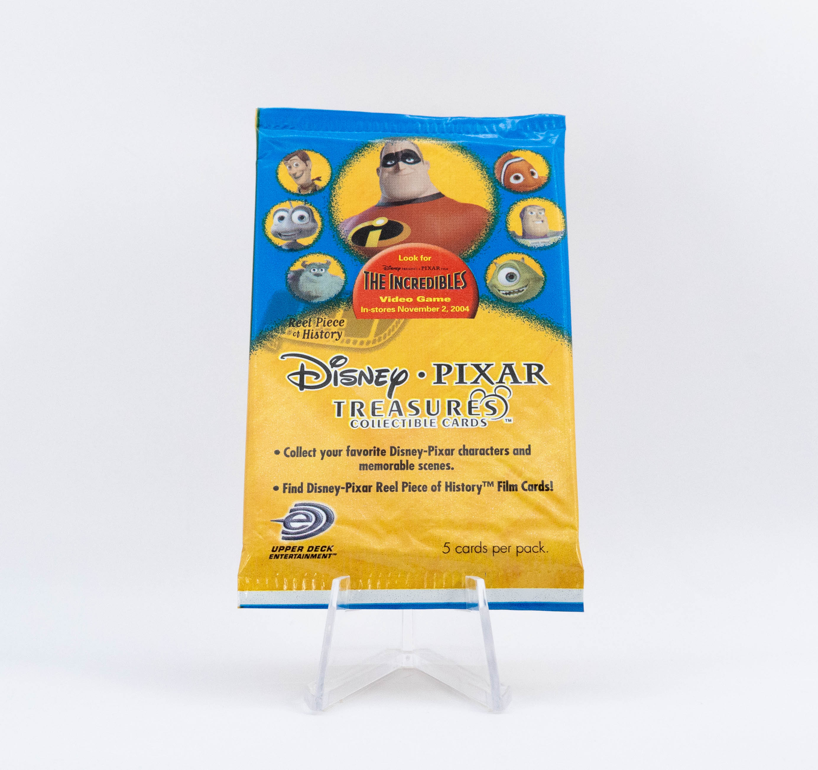 Upper Deck: Disney PIXAR Treasures (2004) – Booster Pack
