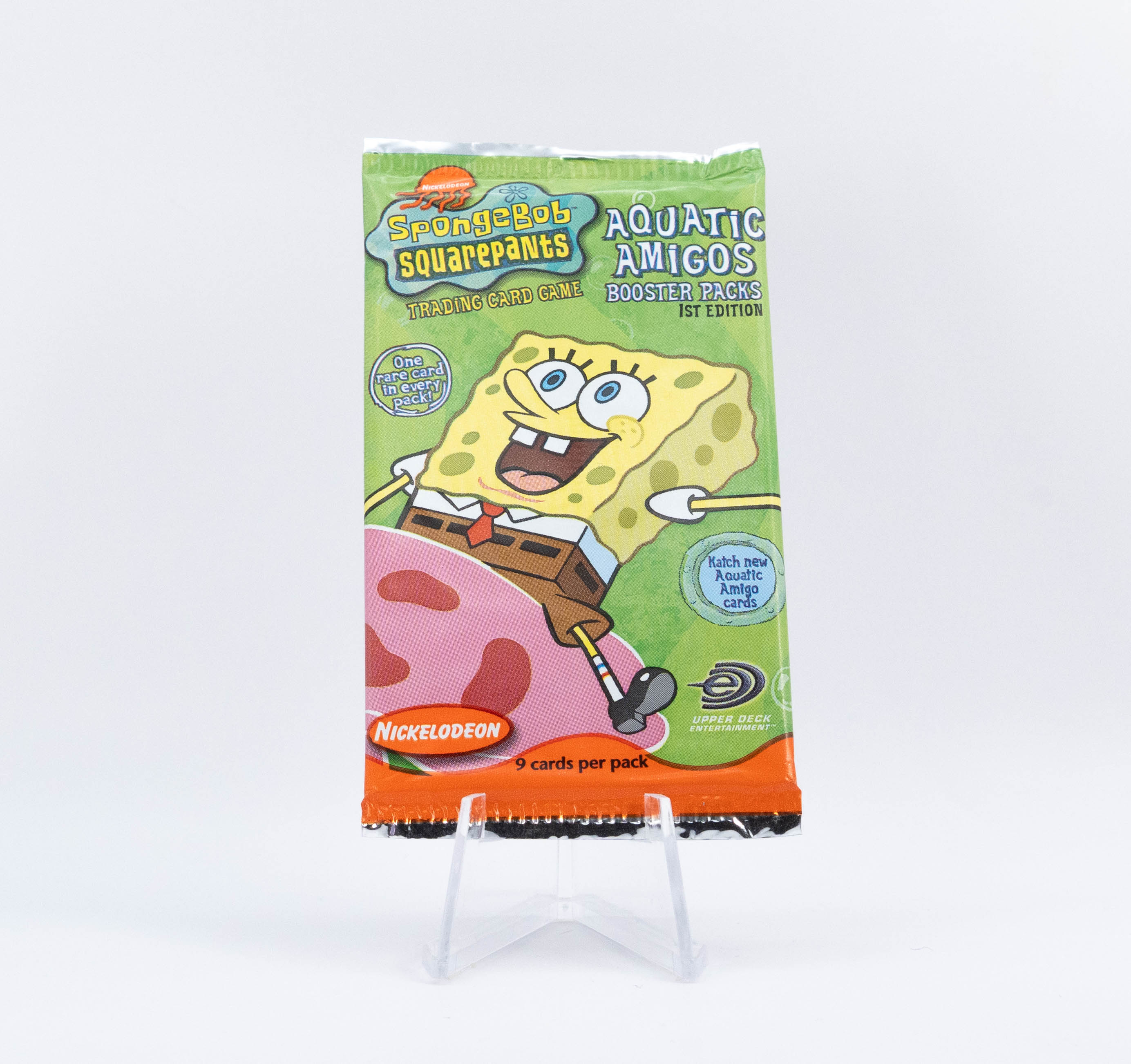Upper Deck: SpongeBob SquarePants, Aquatic Amigos (2003) – Booster Pack