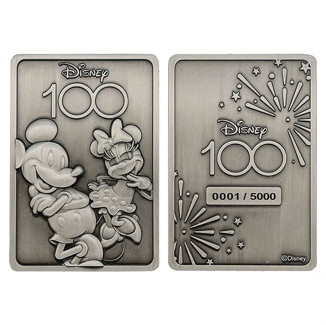 Mickey & Minnie Disney 100 Ingot