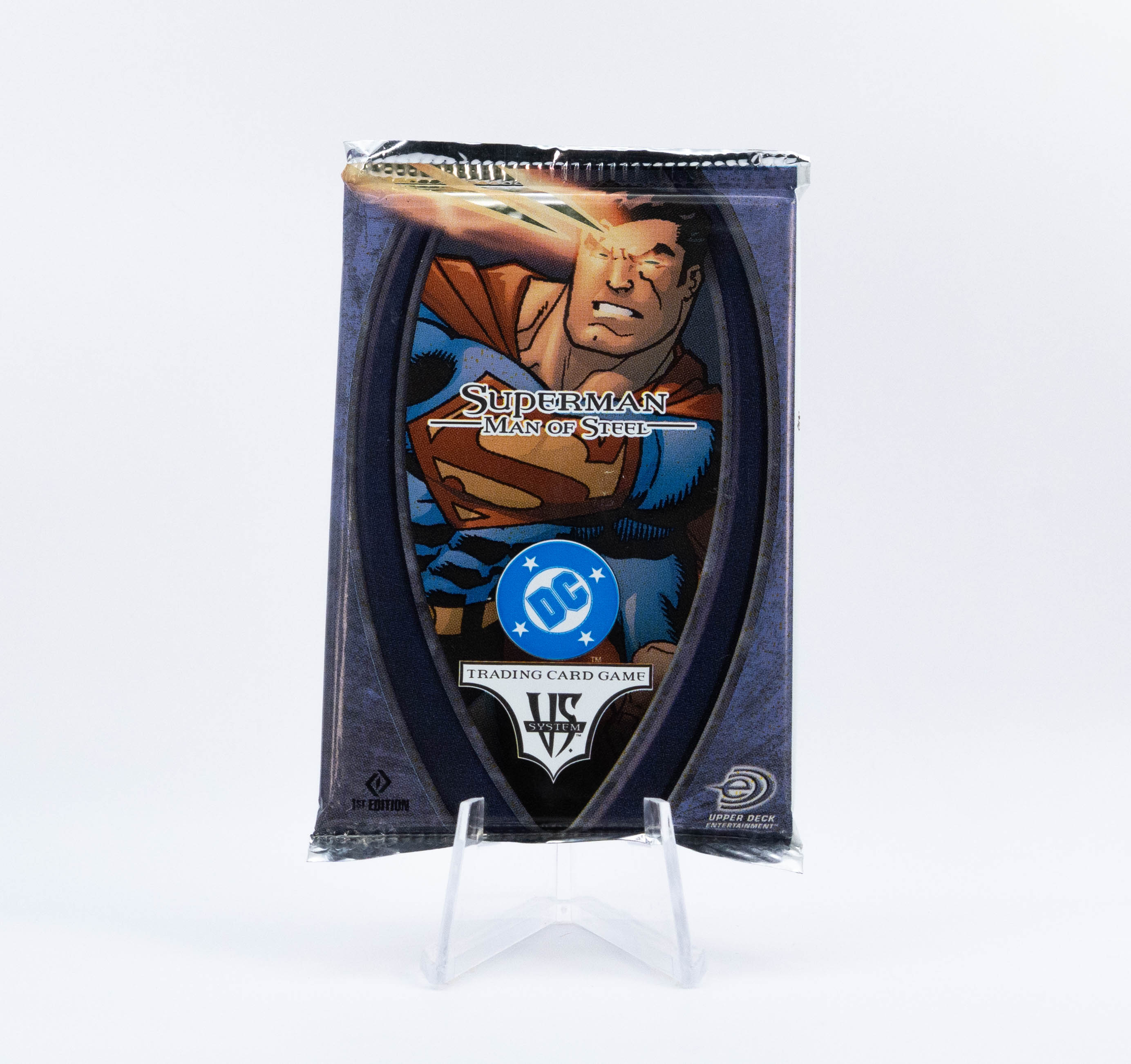 Upper Deck: DC VS System: Superman – Man of Steel Booster Pack (Year Unkown) - Booster Pack