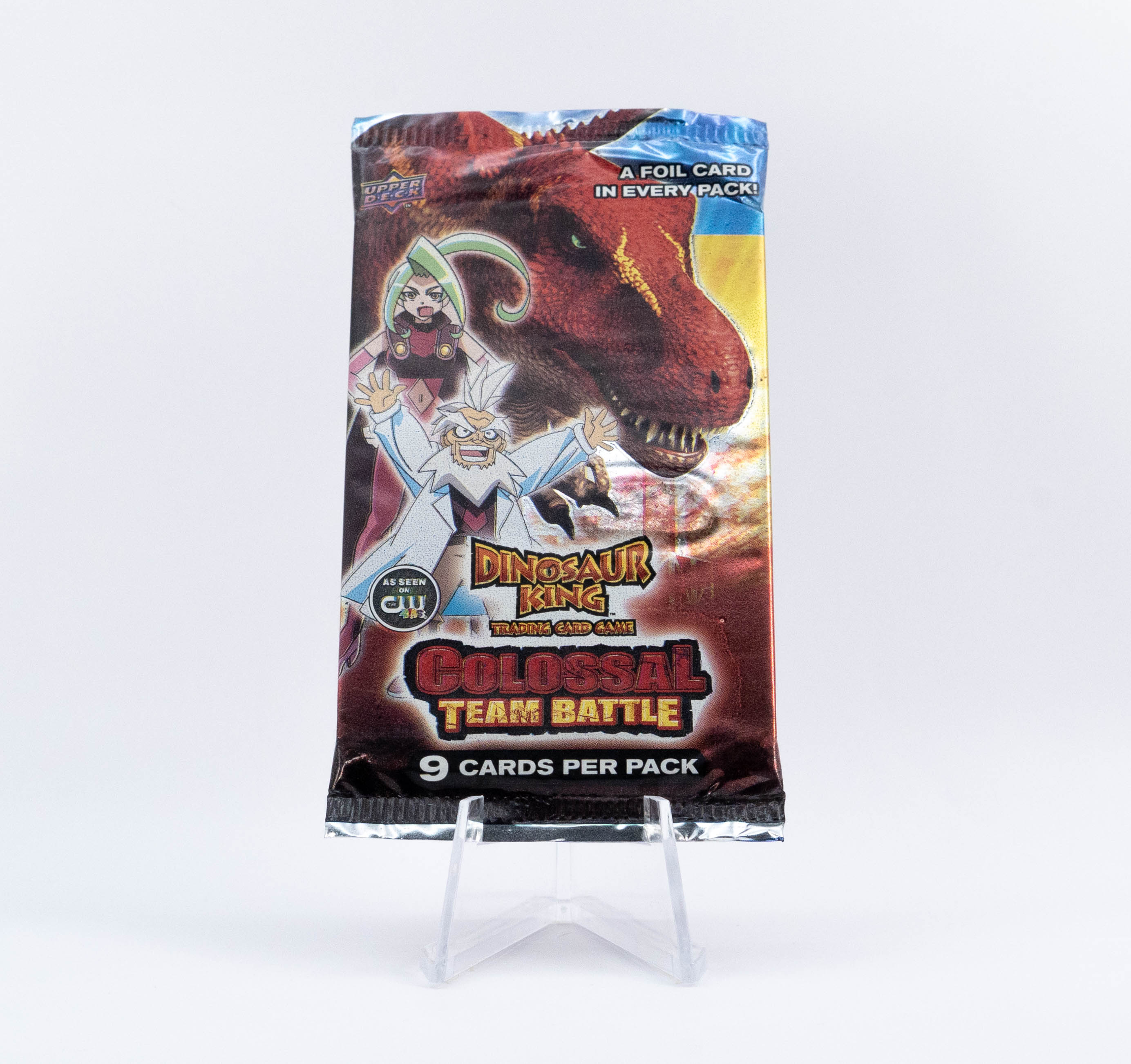 Upper Deck: Dinosaur King - Colossal Team Battle (2008) – Booster Pack