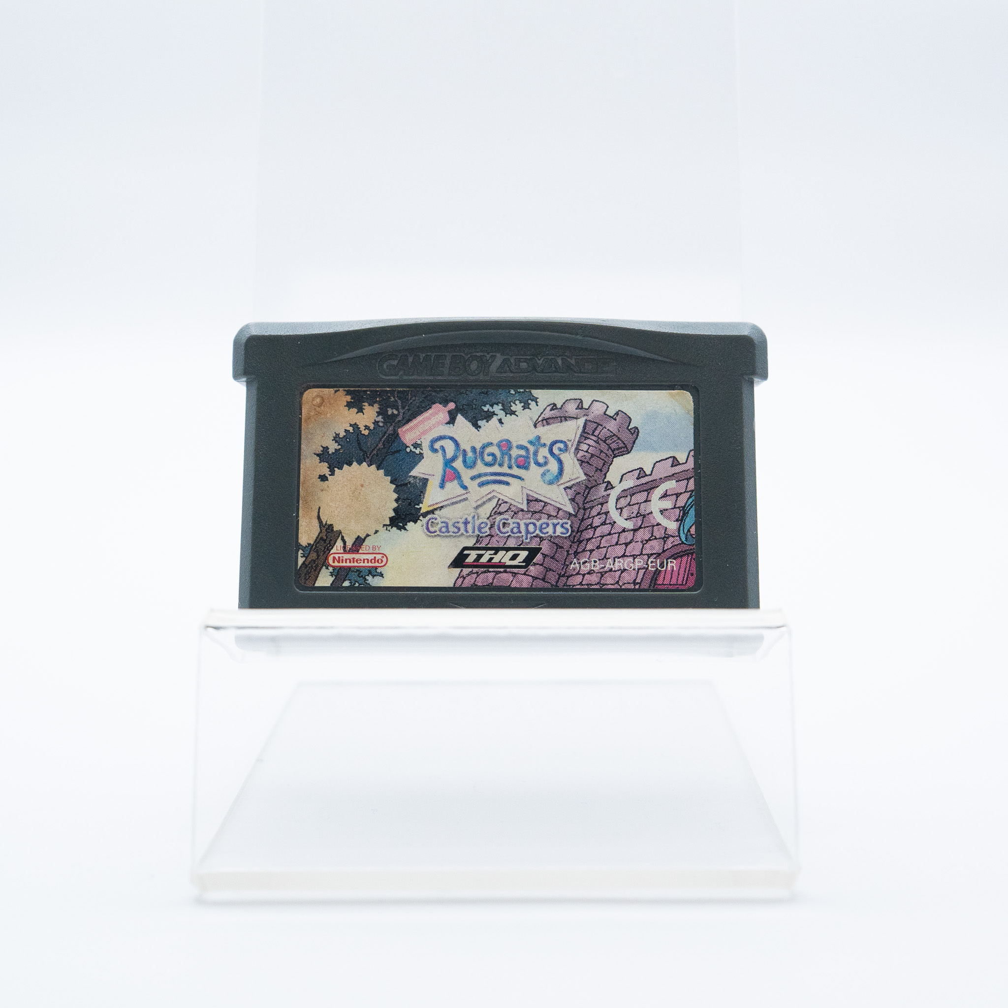Rugrats: Castle Capers - Game Boy Advance (GBA) Game Cartridge