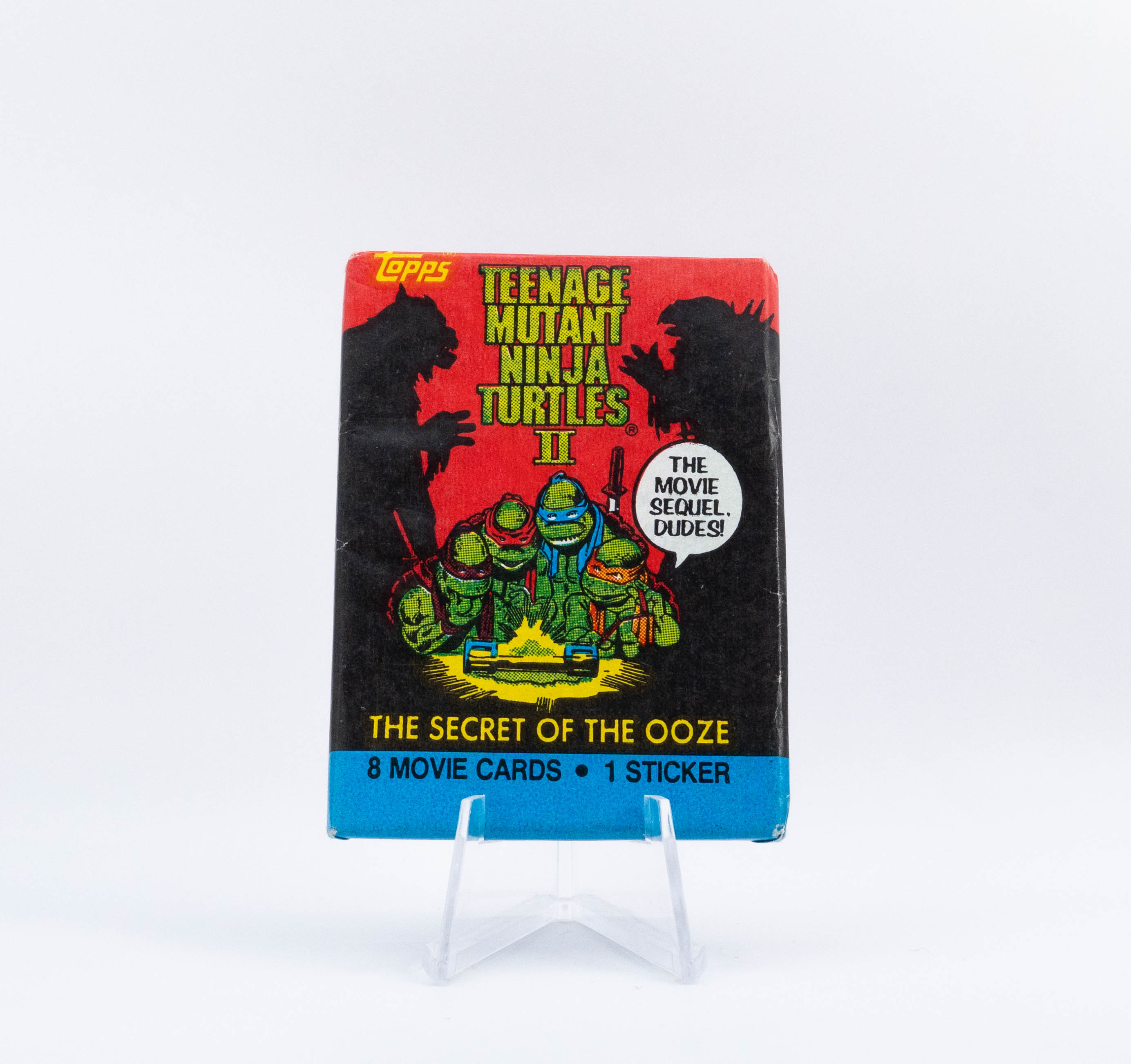 Topps: Teenage Mutant Ninja Turtles II, The Secret of the Ooze (1991) – Booster Pack