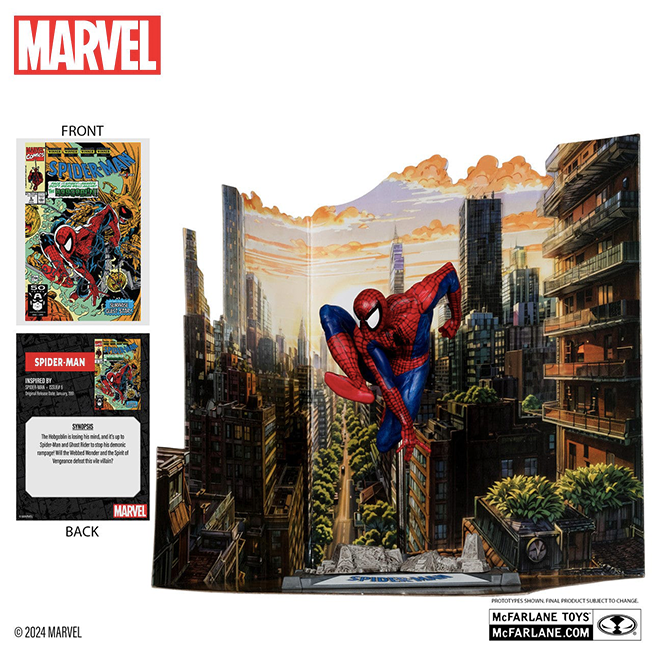 McFarlane Toys - Marvel Collection PVC Statue 1:10 Spider-Man (The Amazing Spider-Man #6)