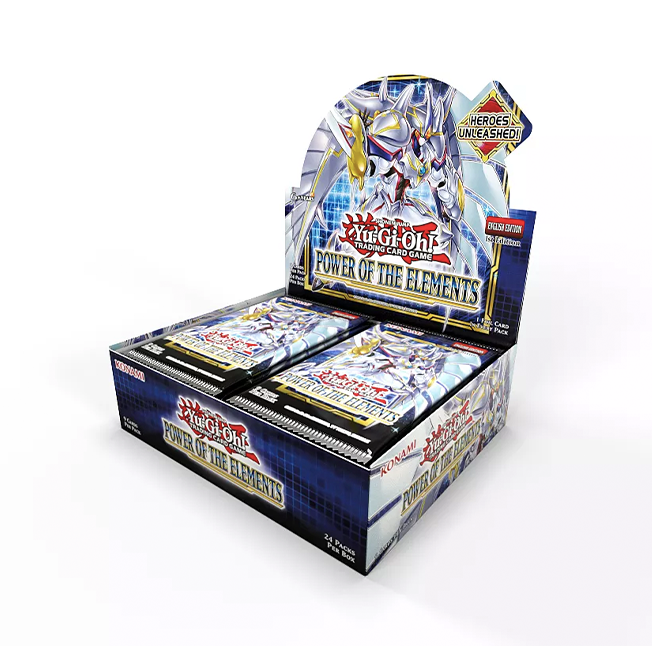 Konami: Yu-Gi-Oh, Power of the Elements (2022) – Booster Box