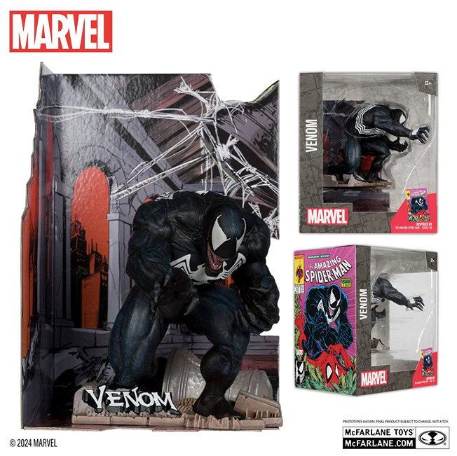 McFarlane Toys - Marvel Collection PVC Statue 1:10 Venom (The Amazing Spider-Man #316)