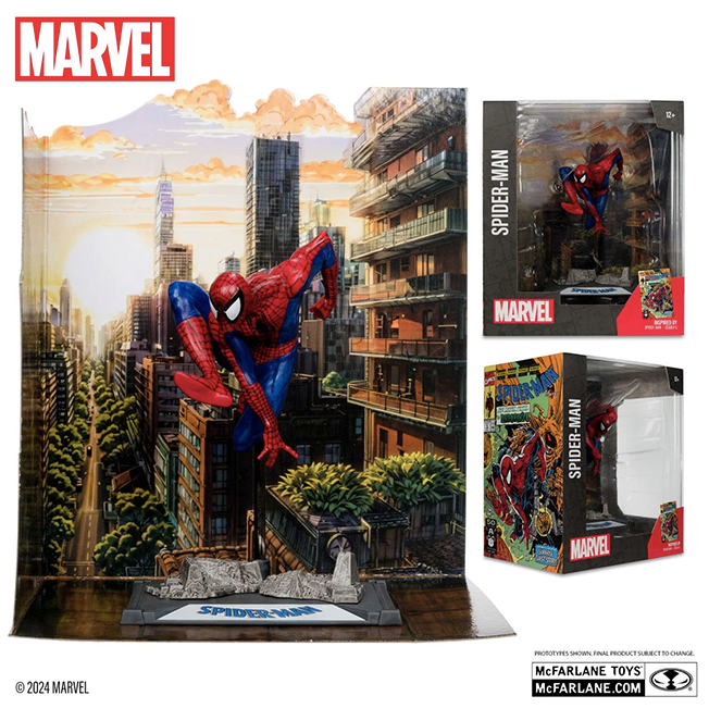McFarlane Toys - Marvel Collection PVC Statue 1:10 Spider-Man (The Amazing Spider-Man #6)