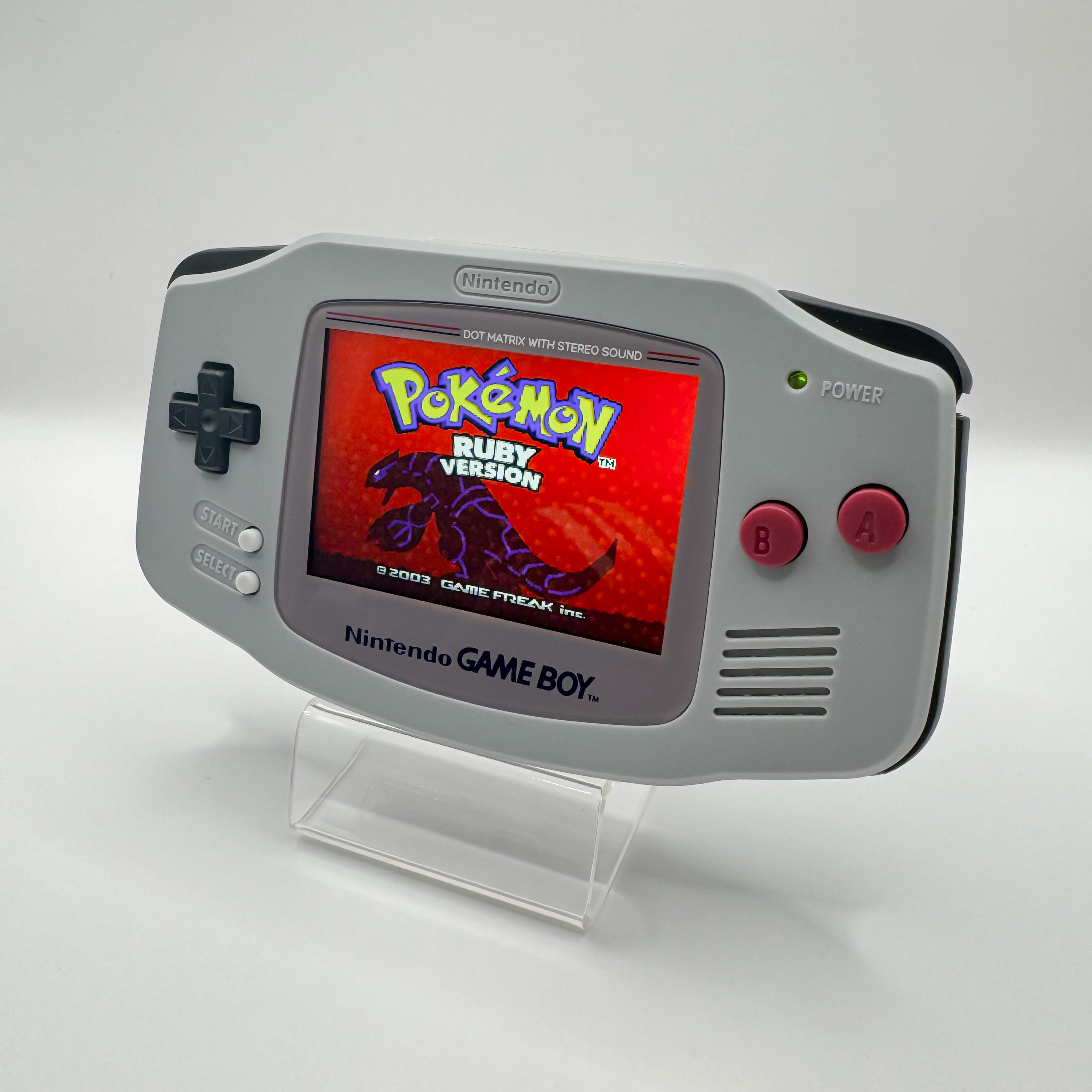 Nintendo Game Boy Advance : IPS V5 720P Screen USBC Rechargible Battery