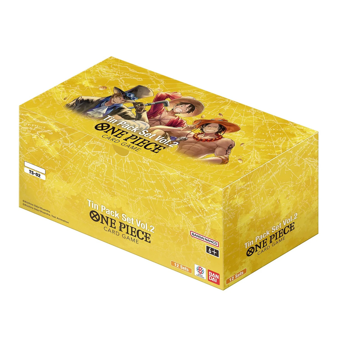Bandai: One Piece, (TS02) Volume 2 (2026) – Tin Pack Set