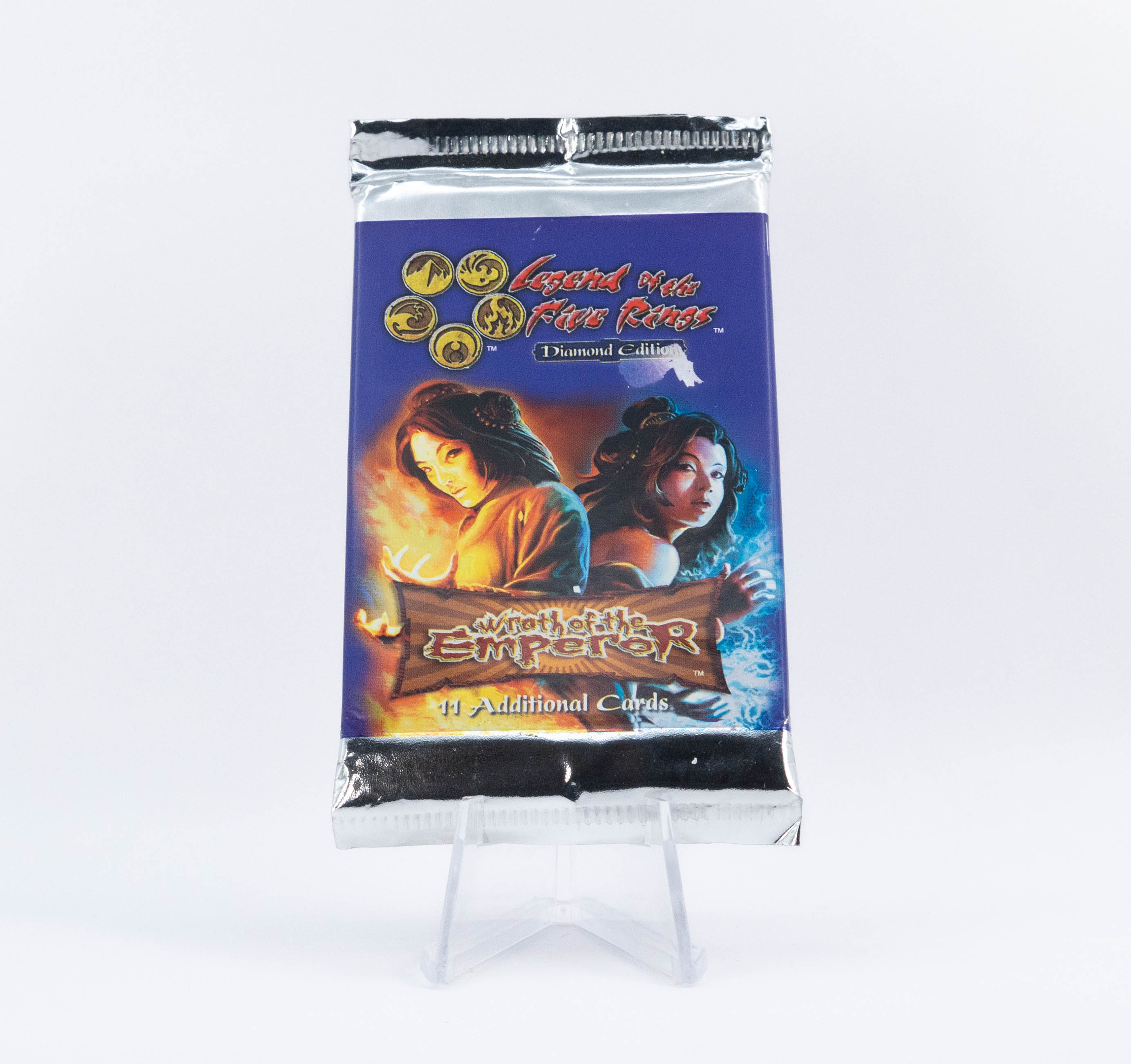 WOTC: Legend of the Five Rings, Wrath of the Emperor – Diamond Edition (2004) – Booster Pack