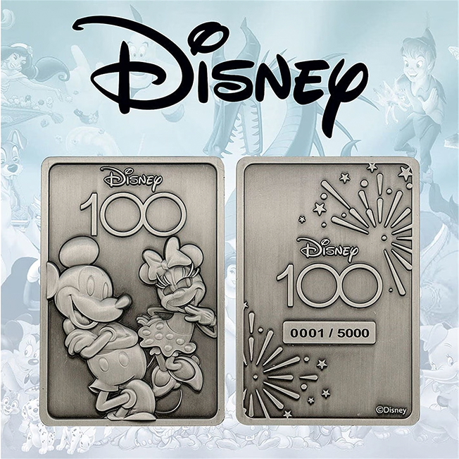 Mickey & Minnie Disney 100 Ingot