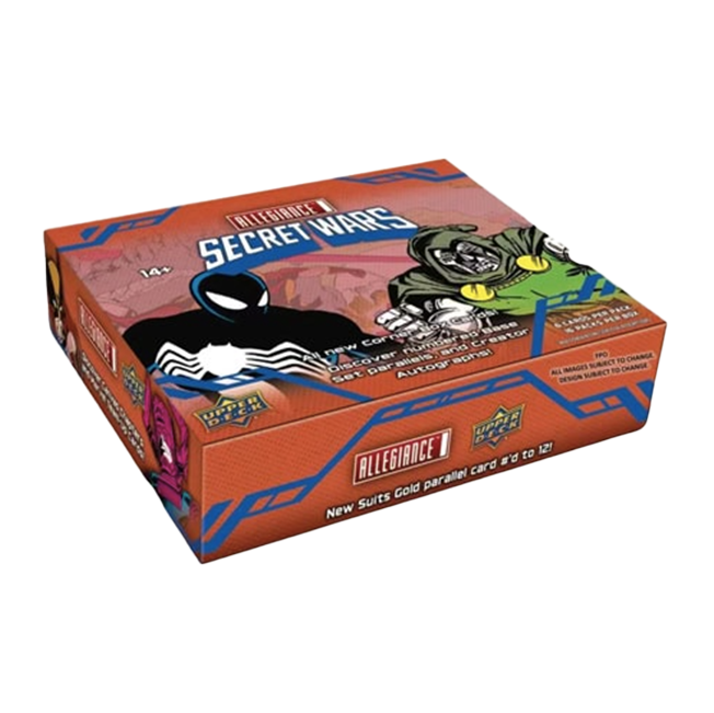 Upper Deck Allegiance: Marvel Secret Wars Booster Box (English)