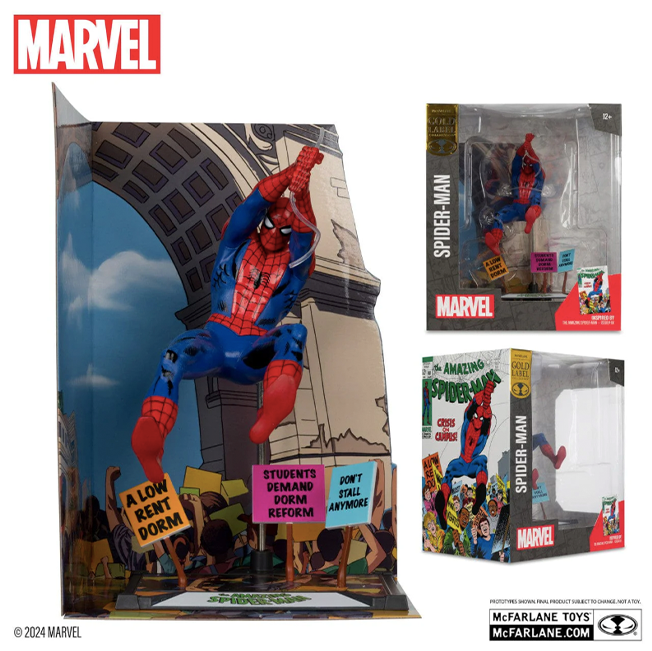 McFarlane Toys - Marvel Collection PVC Statue 1:10 Spider-Man (The Amazing Spider-Man #68)