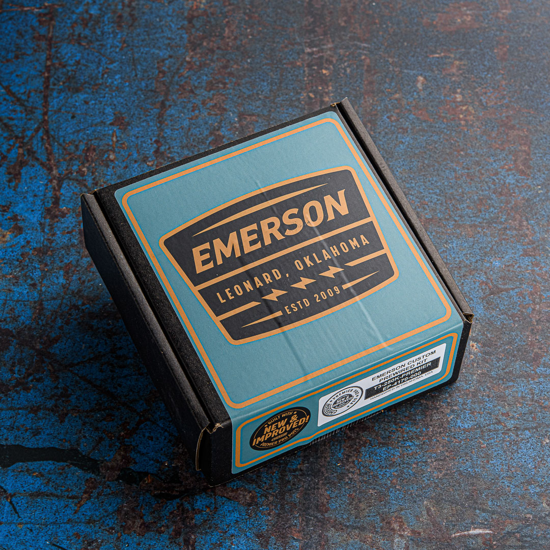 EMERSON CUSTOM 3-WAY TELECASTER PREWIRED KIT - PREMIER PRO (500k-Ohm Pots)