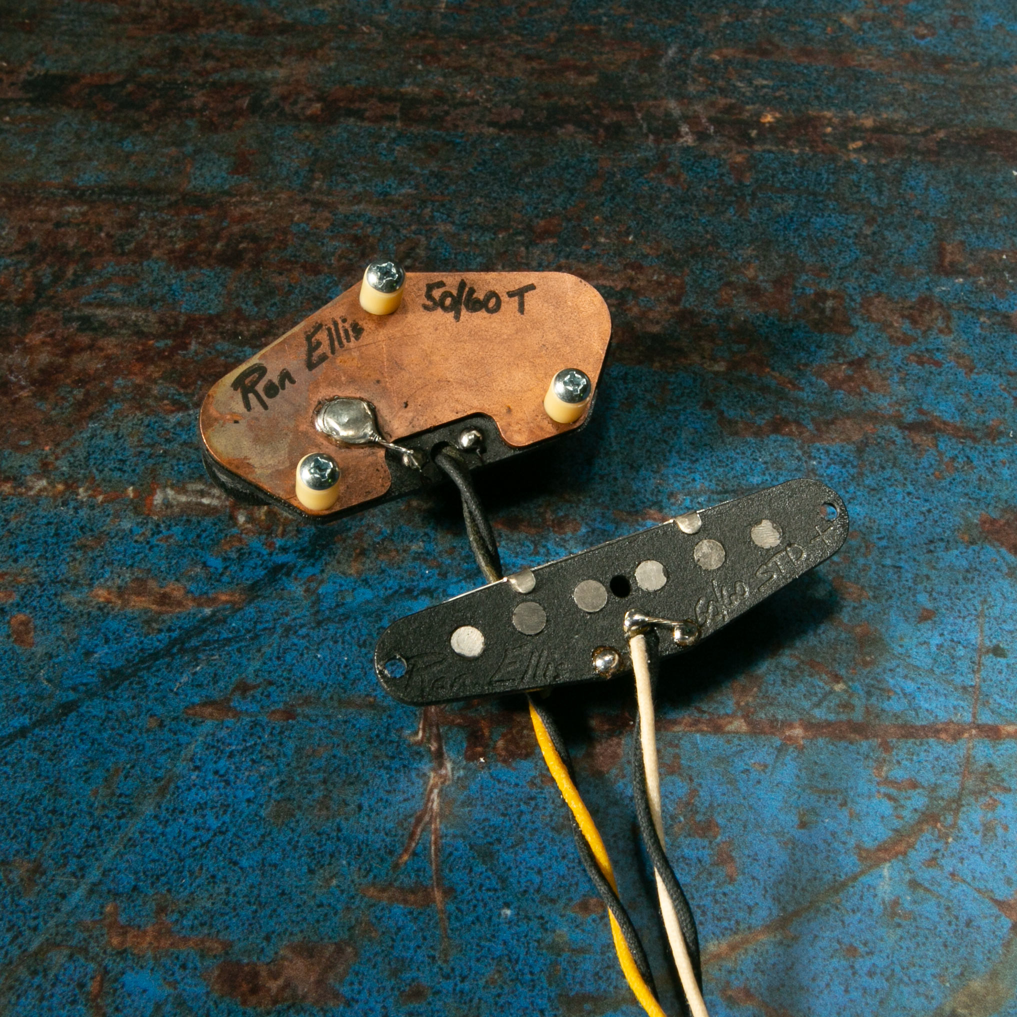 Ron Ellis 50/60 TN Neck, 50/60T Bridge Telecaster Pickup Set