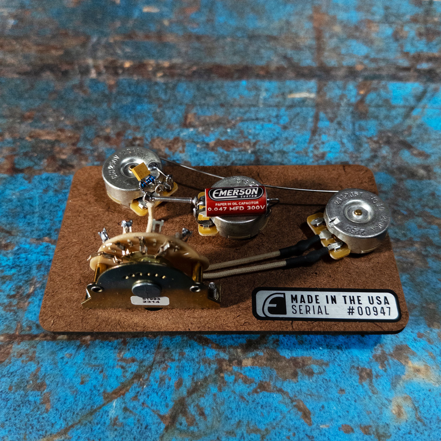 Emerson Custom Blender 5-Way Strat Prewired Kit