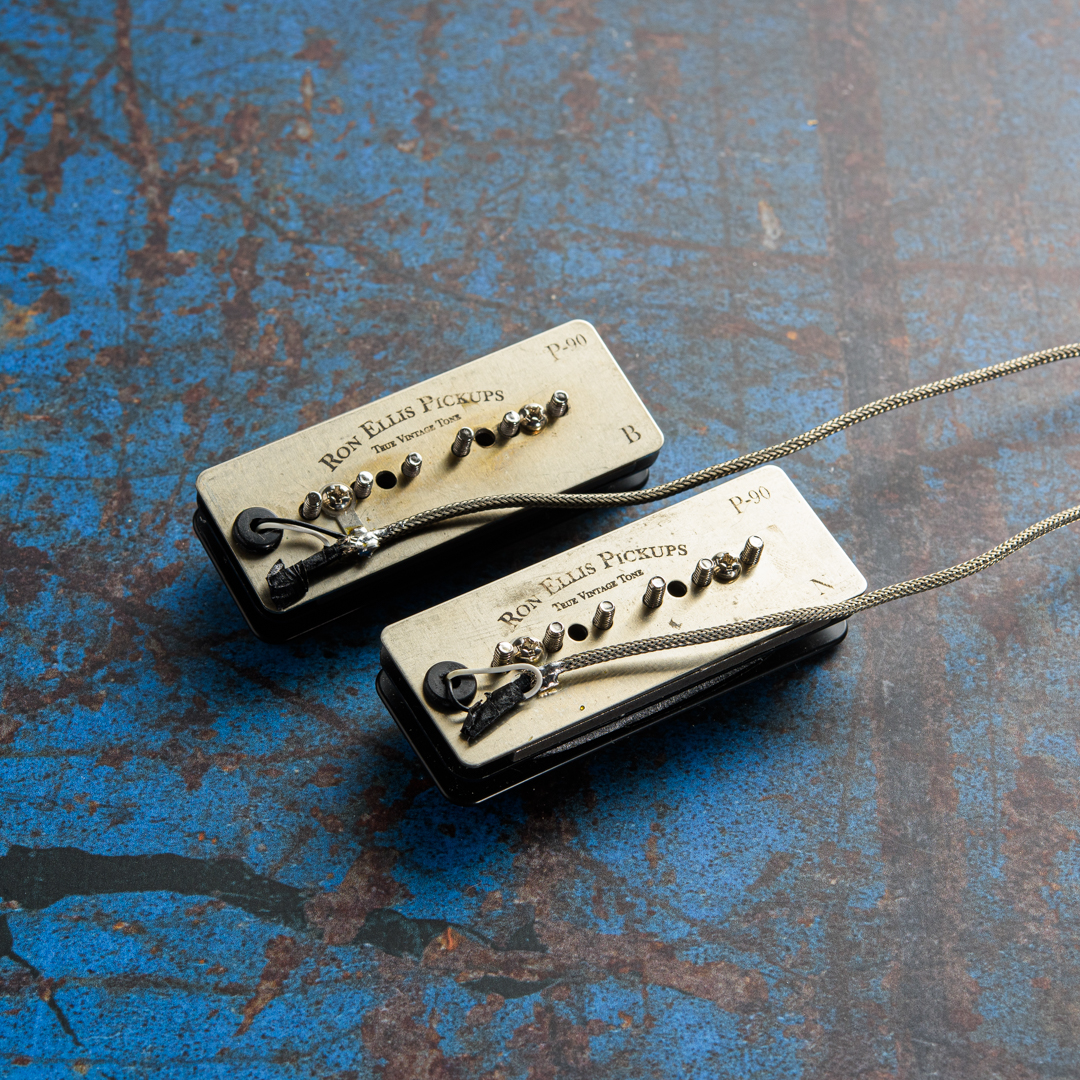 Ron Ellis P90 Black Soapbar Pickup Set
