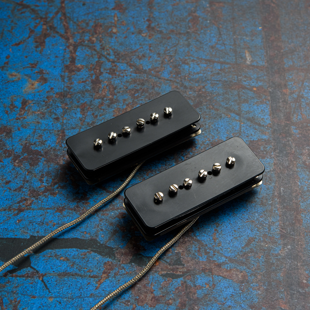 Ron Ellis P90 Black Soapbar Pickup Set