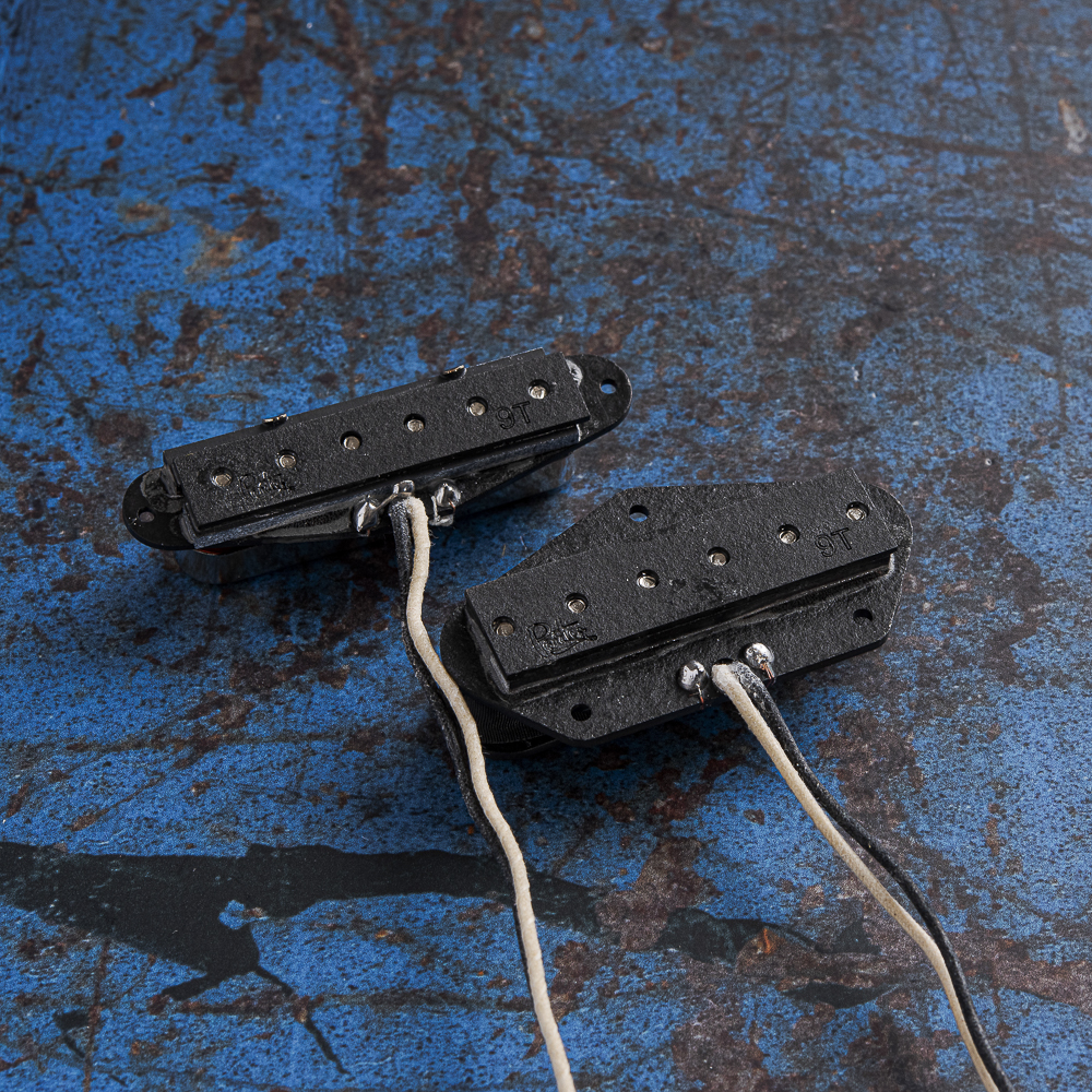 Porter 9T Telecaster Pickup Set (Raw Nickel)