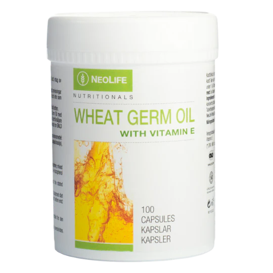 „Wheat Germ Oil with Vitamin E“, vitamino E maisto papildas